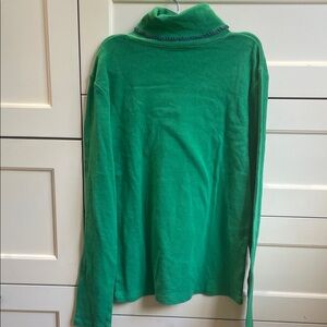 Hello Simone Kids Vibrant Green Turtleneck Top